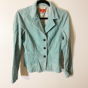 Corduroy Light jacket Teal